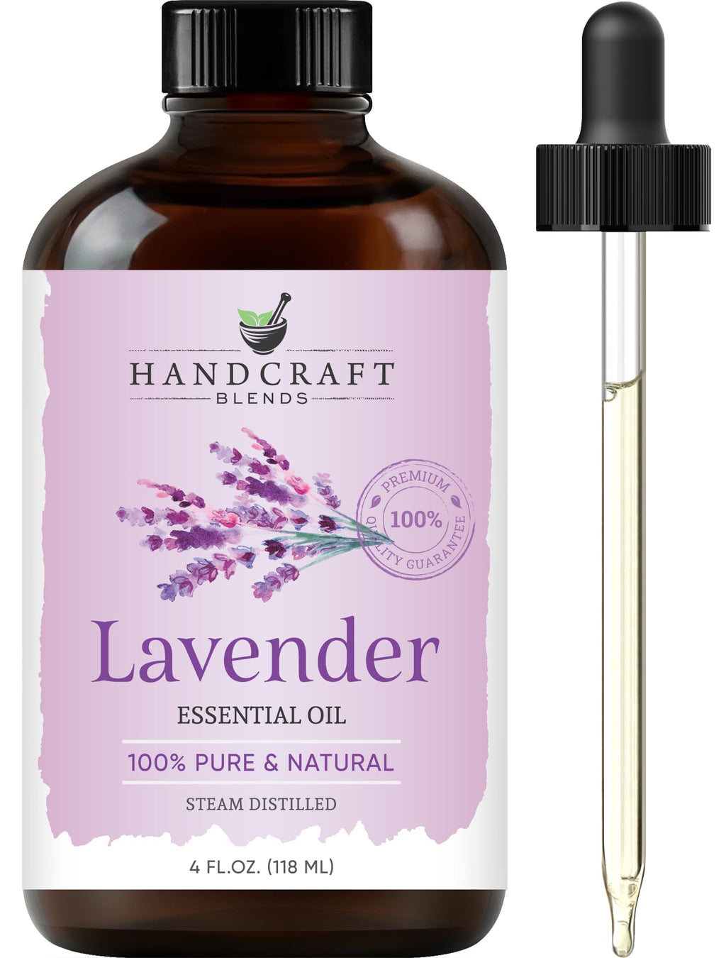 Lemon Peppermint Lavender Essential Oil Set 4 Fl. Oz O4983