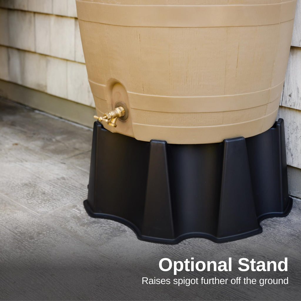 50-Gallon Rain Water Collection Barrel with Brass Spigot Q25055