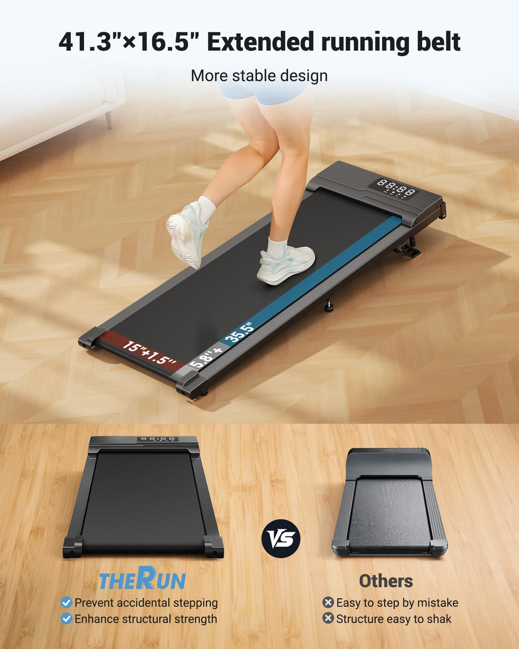 8% Incline Walking Pad L9639