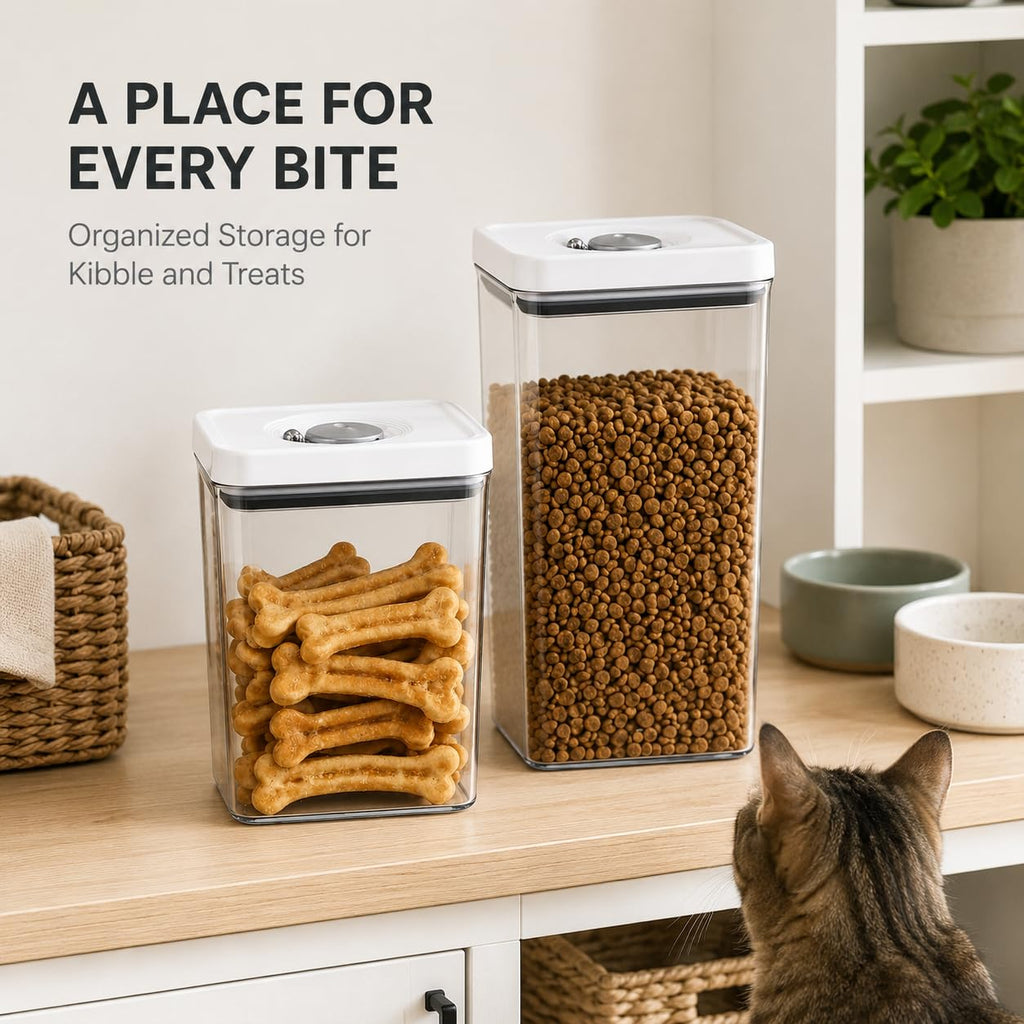 Dog and Cat Food Storage Containers 2-Pack Z559