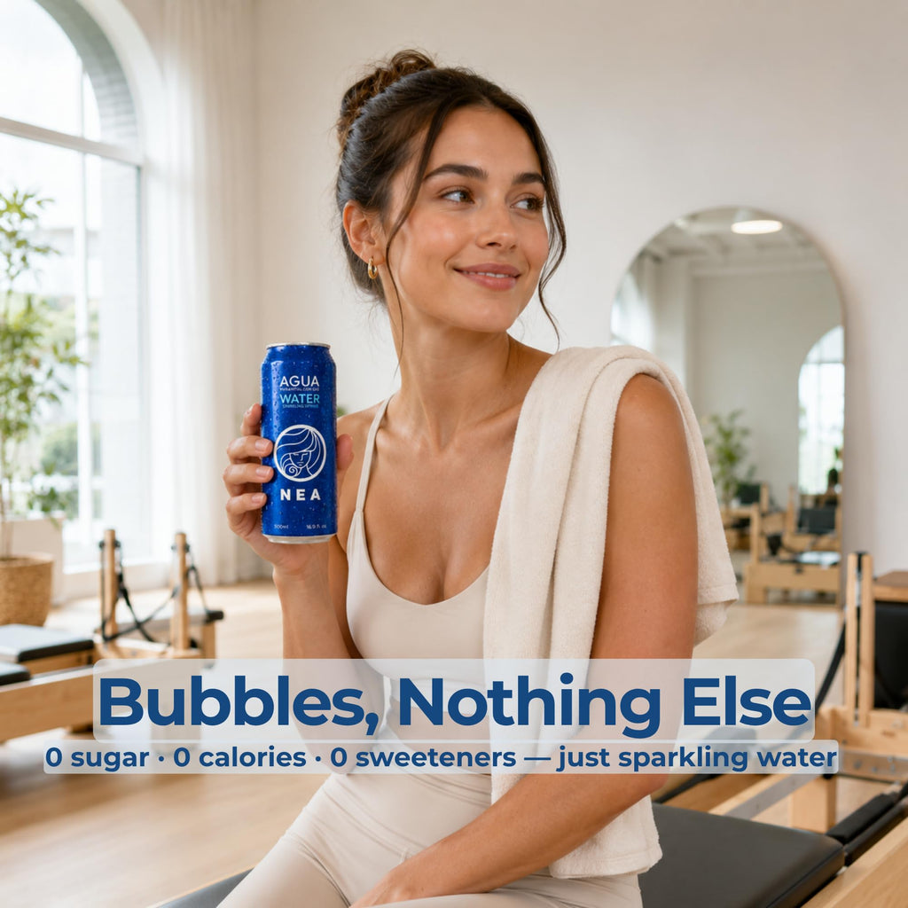 Unflavored Sparkling Mineral Water 12 Pack Cans 16.9 fl oz V437