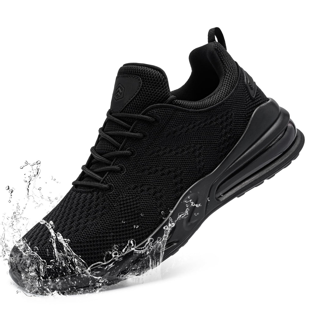 Men Non Slip Waterproof Slip-on Work Shoes I2873