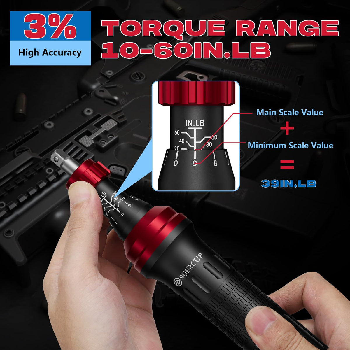 1/4" Torque Screwdriver 36 PCS Set O552459