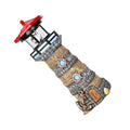 Solar Powered Resin Lighthouse Ornament Y22578