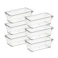 6 Pack Plastic Drawer Organizer X97343