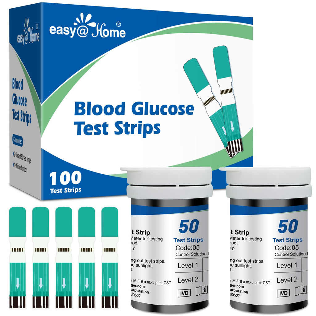 Blood Glucose Test Strips 100-Count U718897