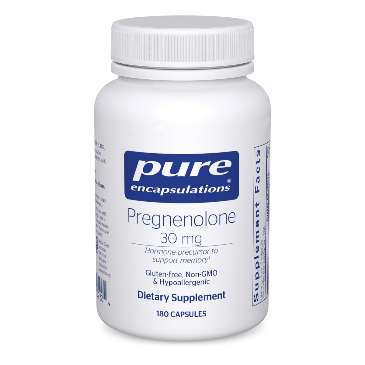 Pregnenolone 180 Capsules R924