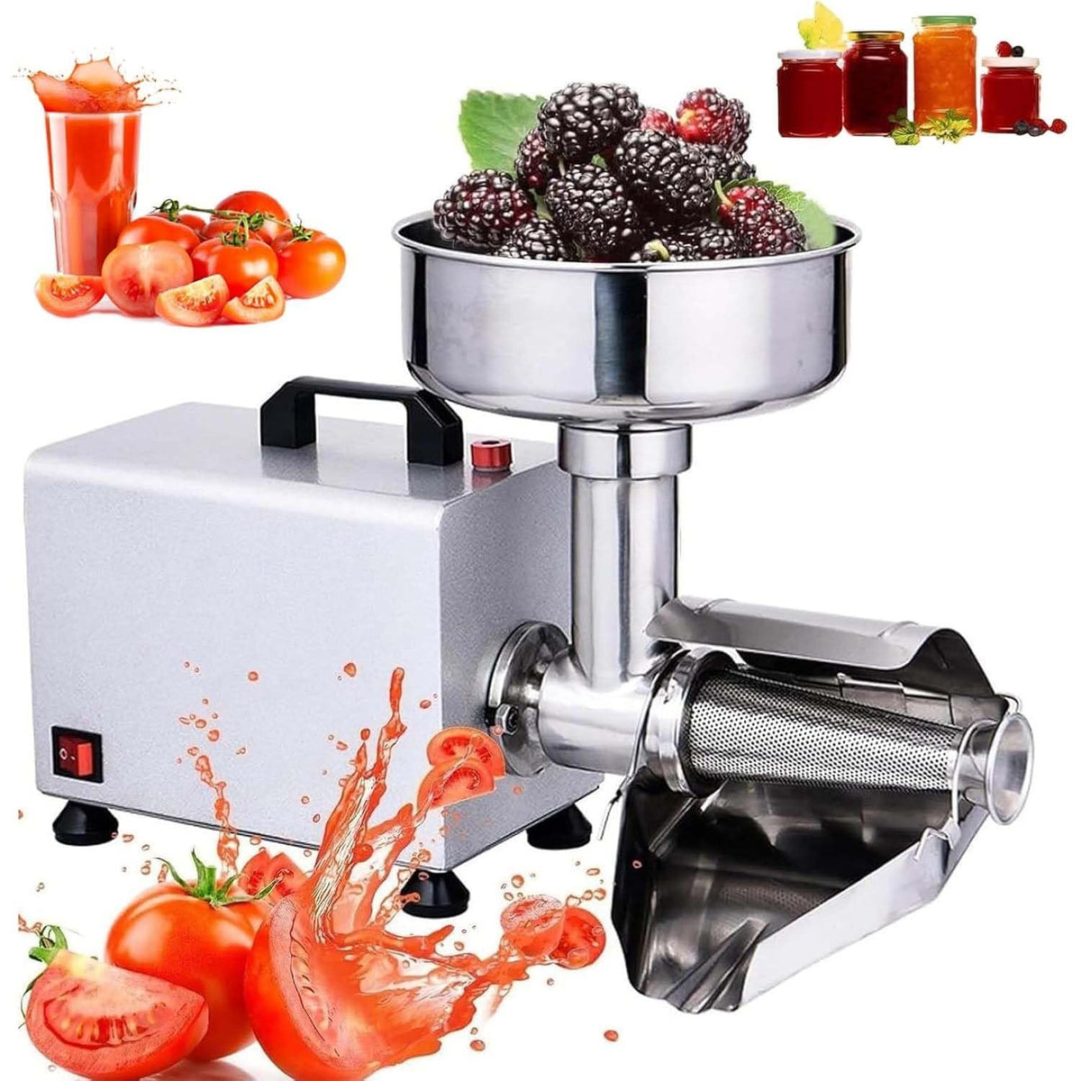 450W Electric Tomato Strainer with Seed Separator S344086