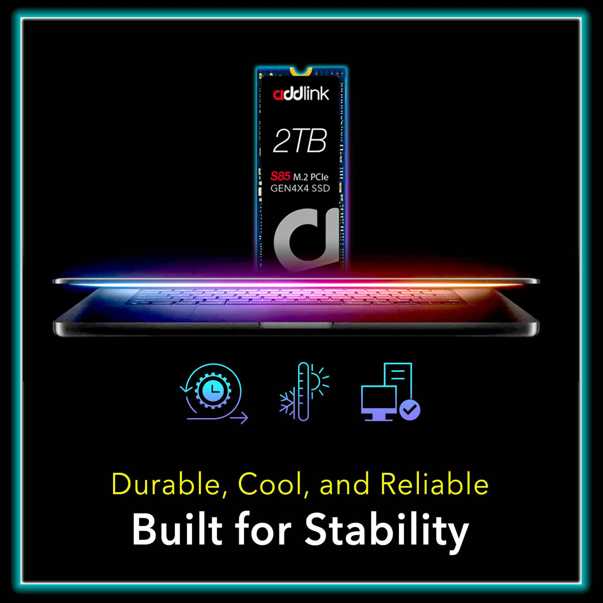 2TB M.2 PCIe NVMe Gen4 Internal SSD A317