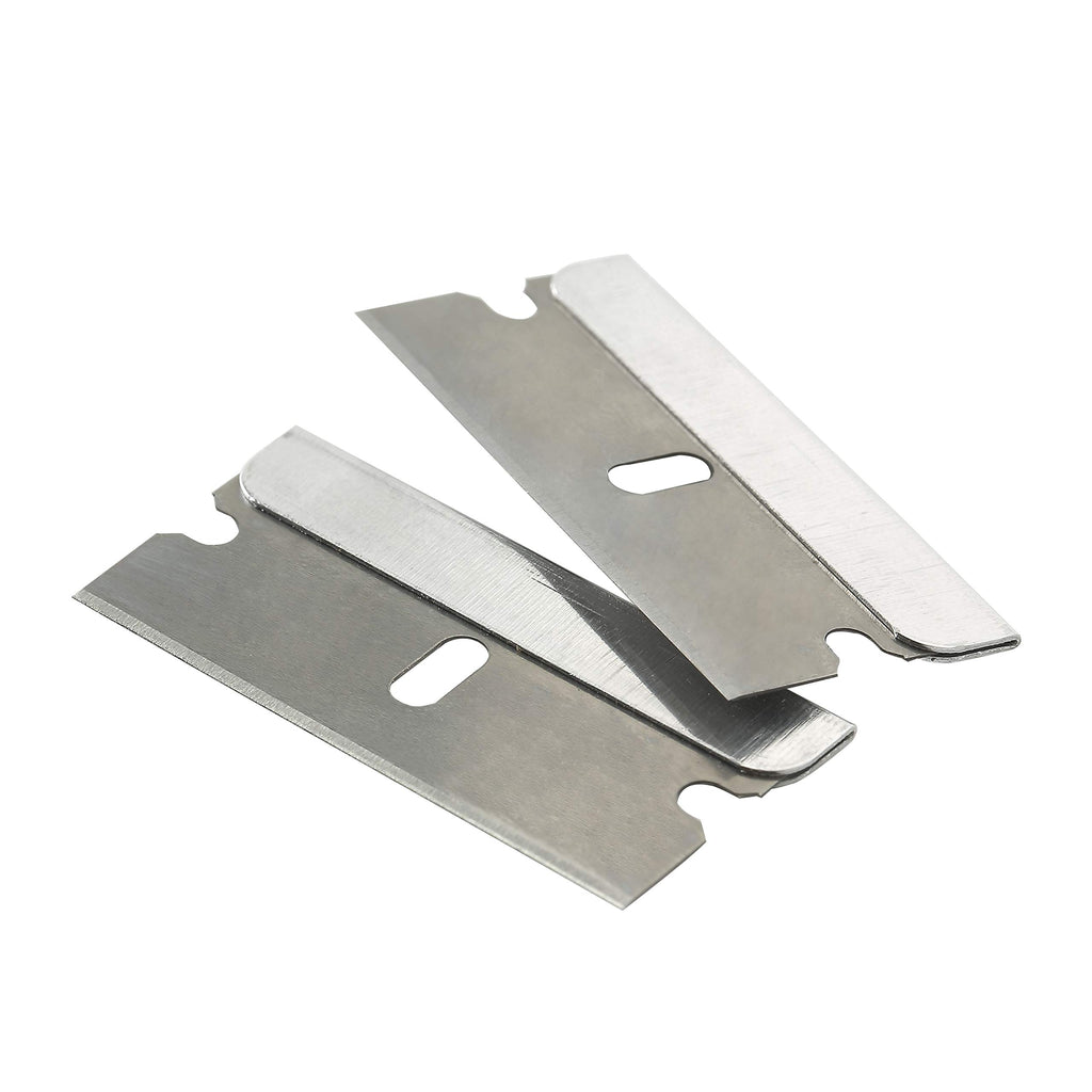 50 pcs Carbon Steel Flat Scraper Blades V914026