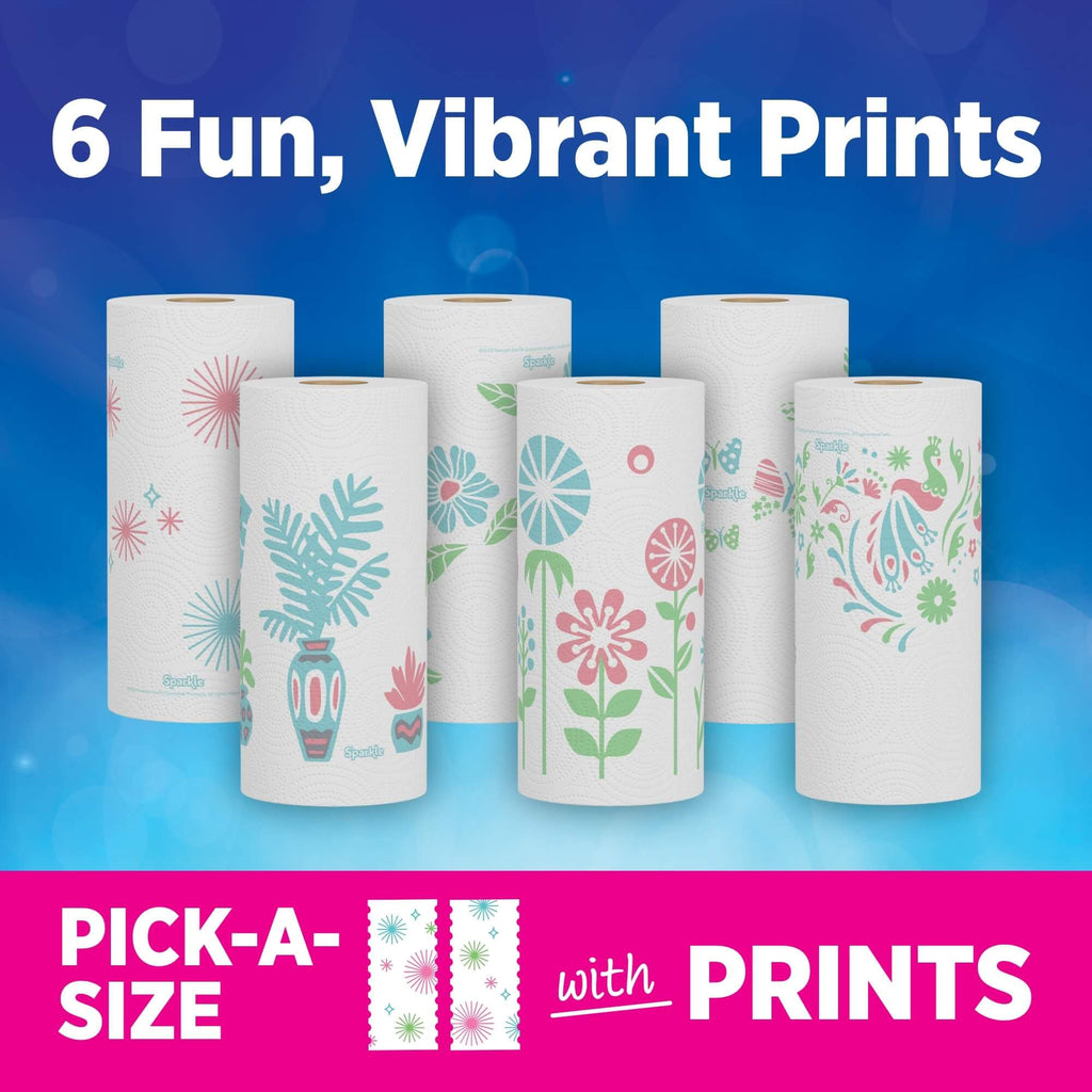 2-Ply Paper Towels, 6 Double Rolls I21855