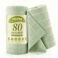 80 Pack Microfiber Cleaning Cloth Roll L6174