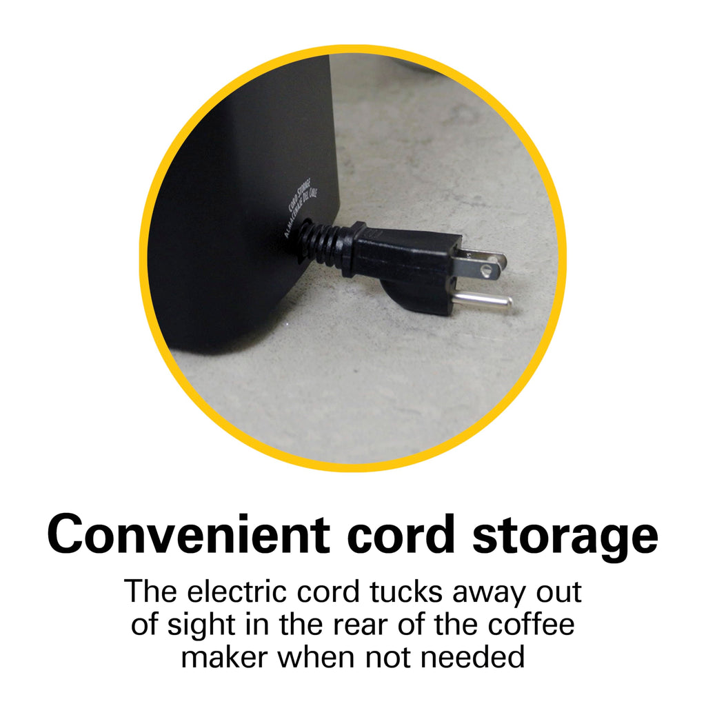 Black Single Serve Pod Coffeemaker T12313