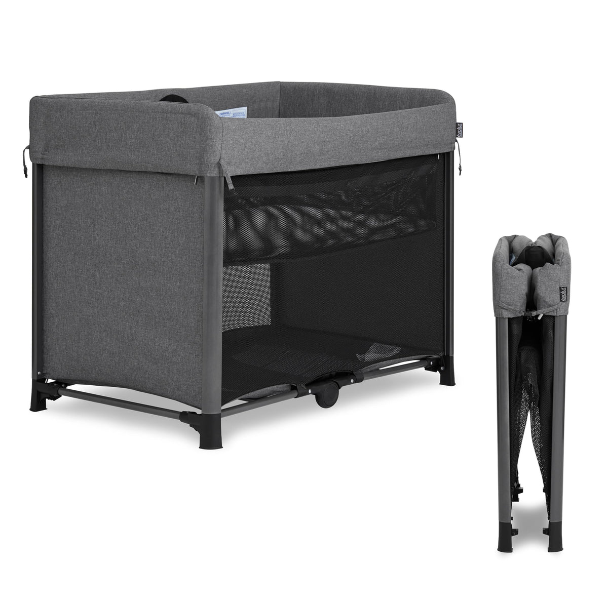 Portable Playard with Instant Fold and Bassinet, Grey M263967