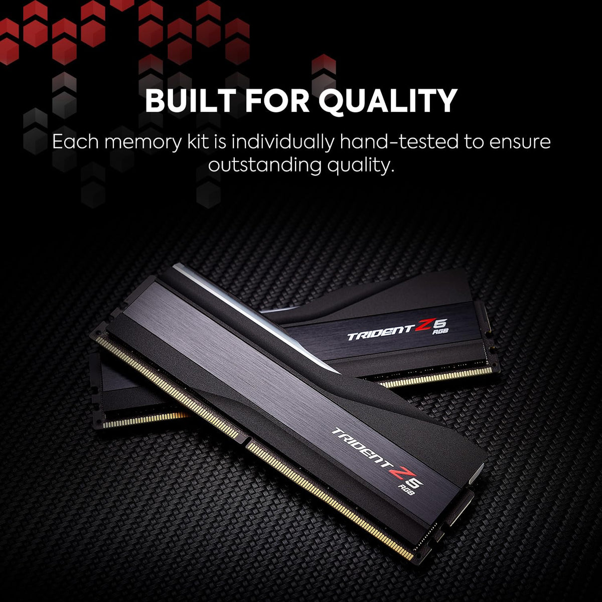 DDR5 RAM 32GB 2x16GB Desktop Computer Memory Matte Black E895