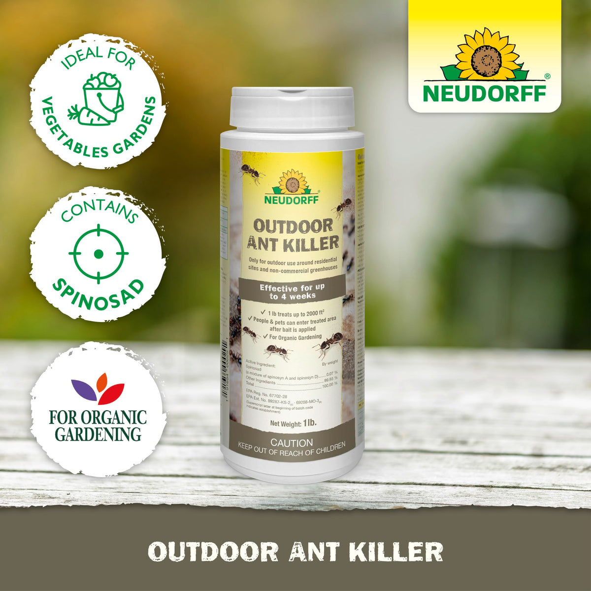 Outdoor Ant Bait Granules 1 LB B786438