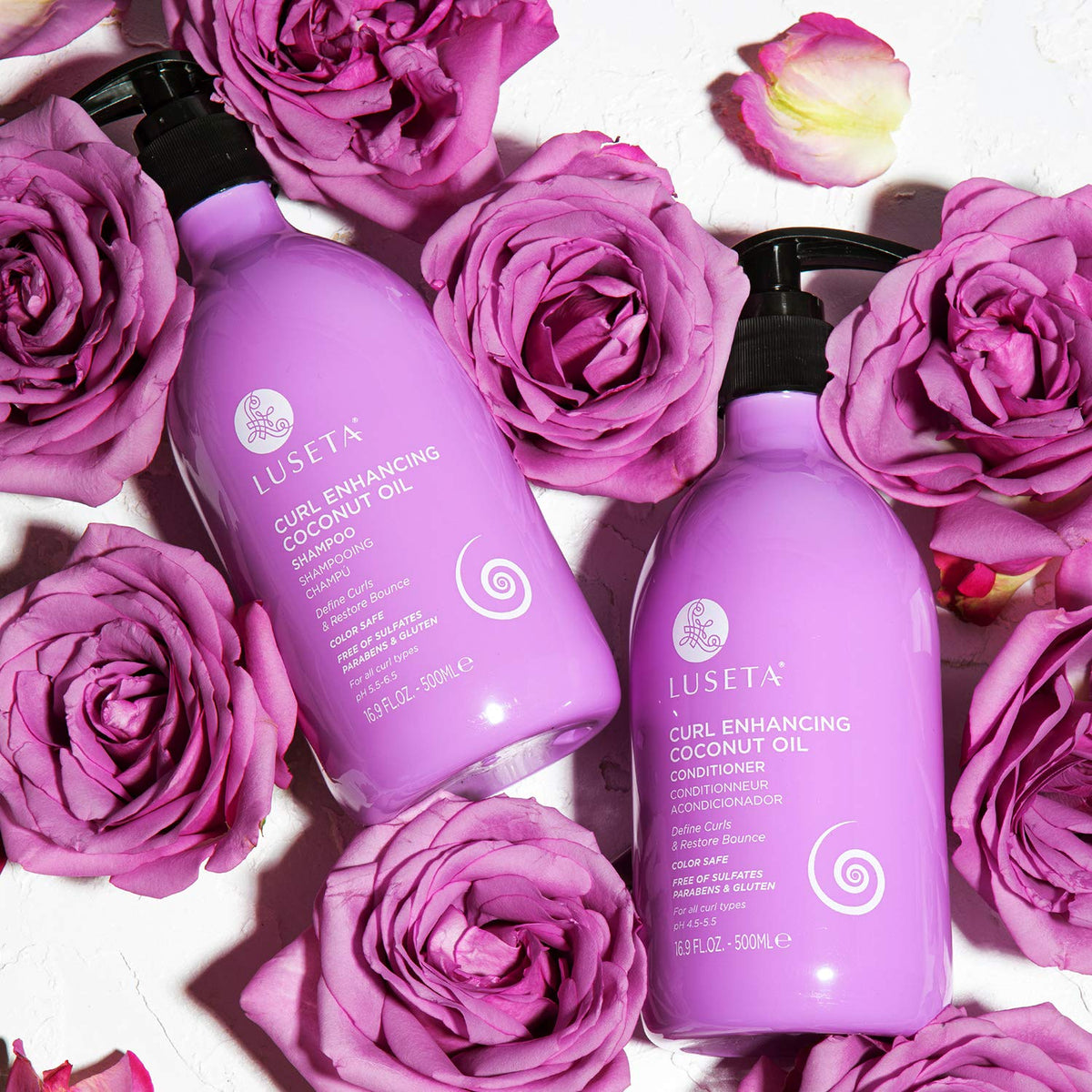 Coconut Oil Shampoo & Conditioner Set and Leave in Conditioner and Curly Hair Mask E49351