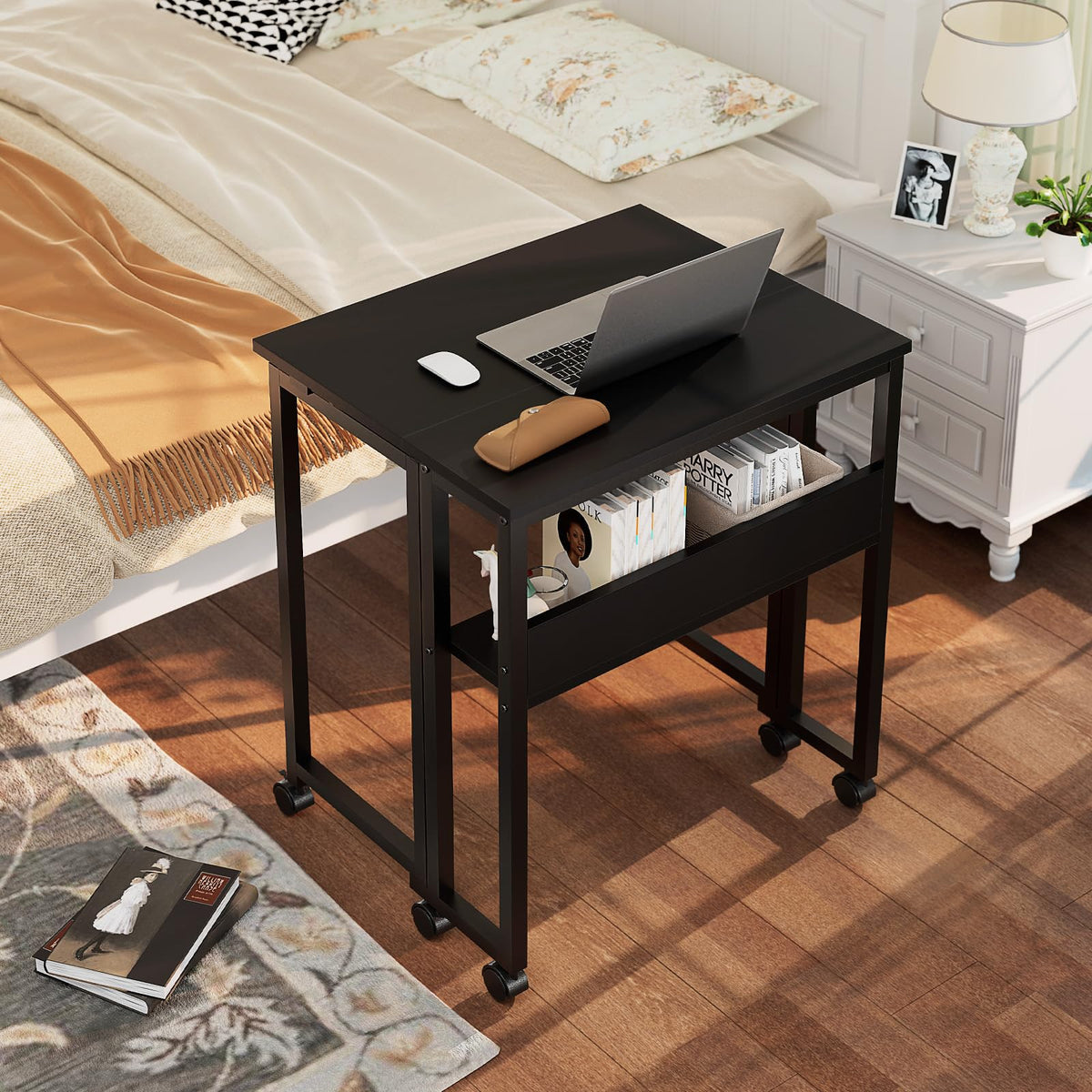 Folding Desk with Wheels V192865