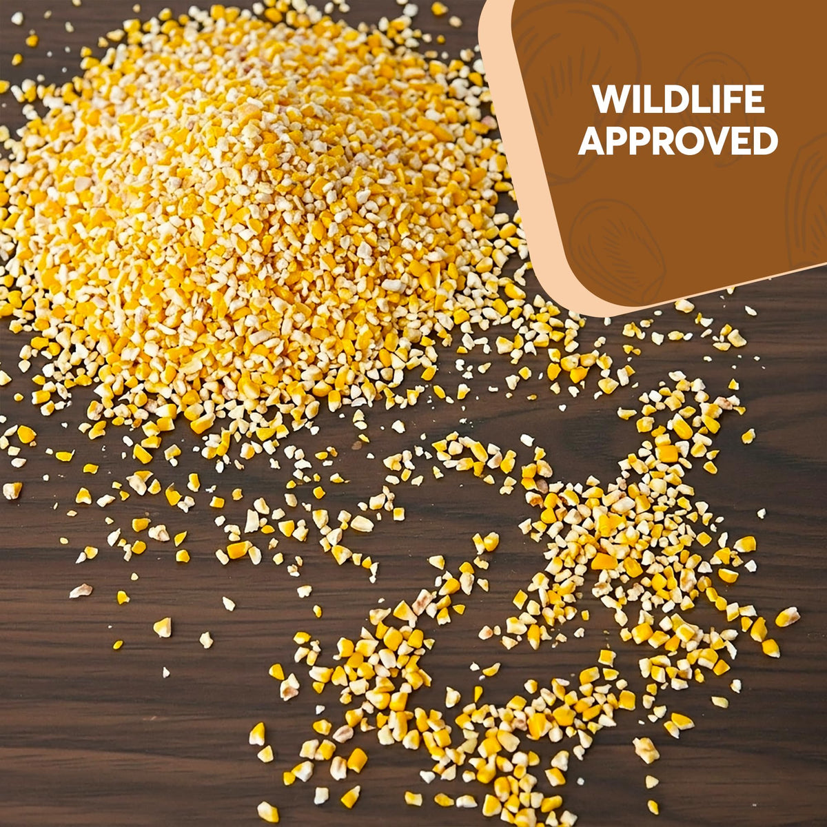 Cracked Corn 20 lb Bird Seed & Wildlife Feed D53821