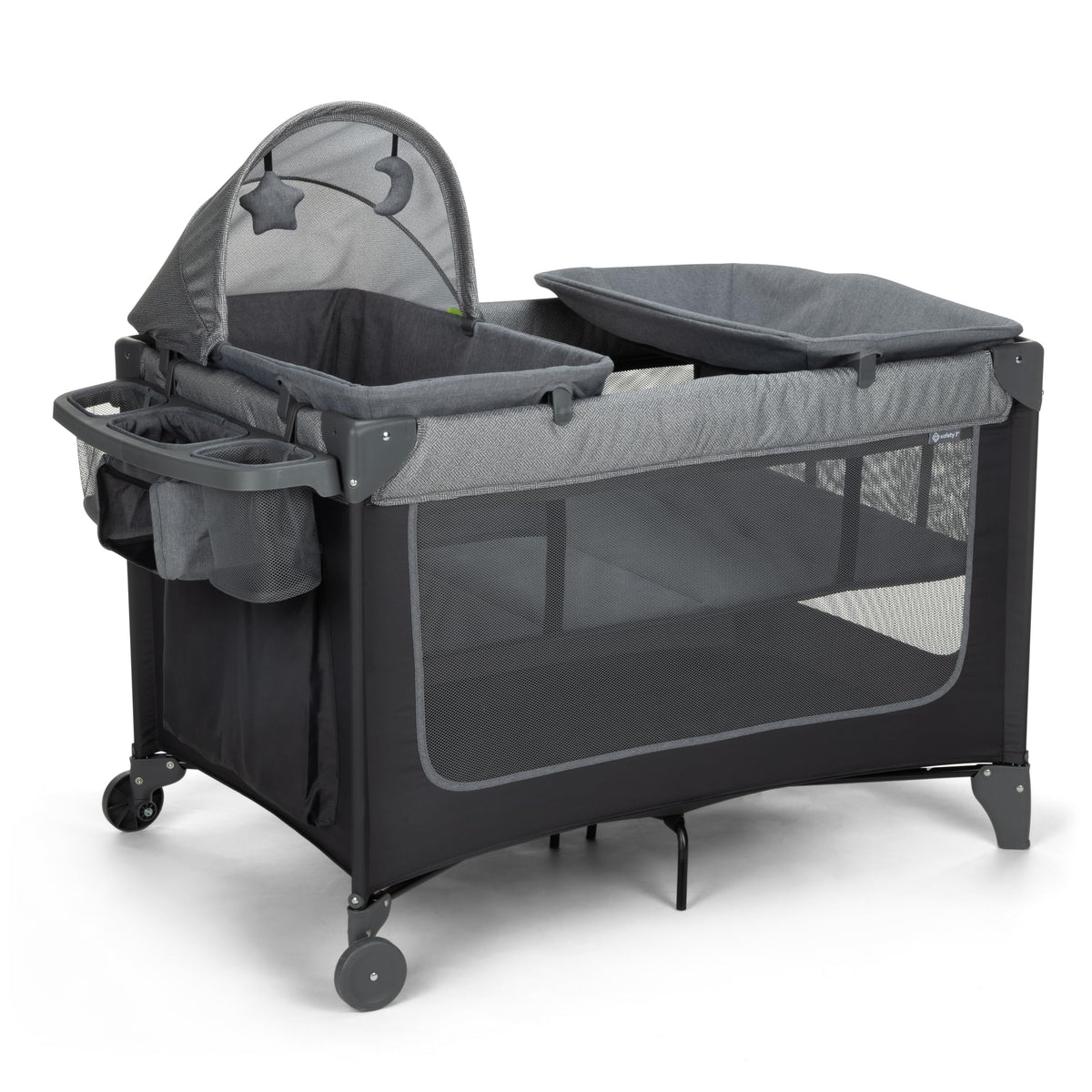 4-in-1 Portable Play Yard with Bassinet and Changer L472