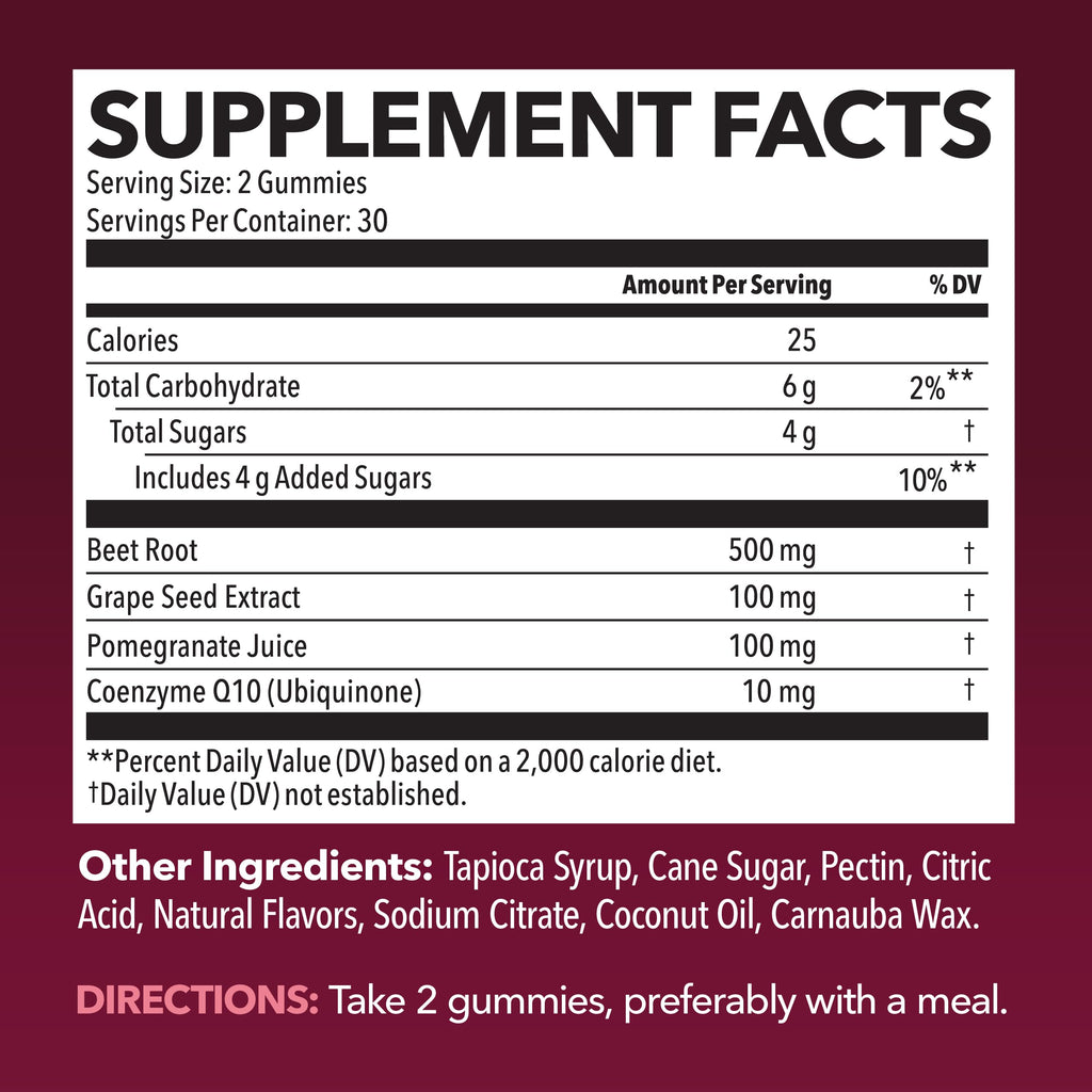 Beet Root Gummies + L-Arginine Gummies Bundle B22741