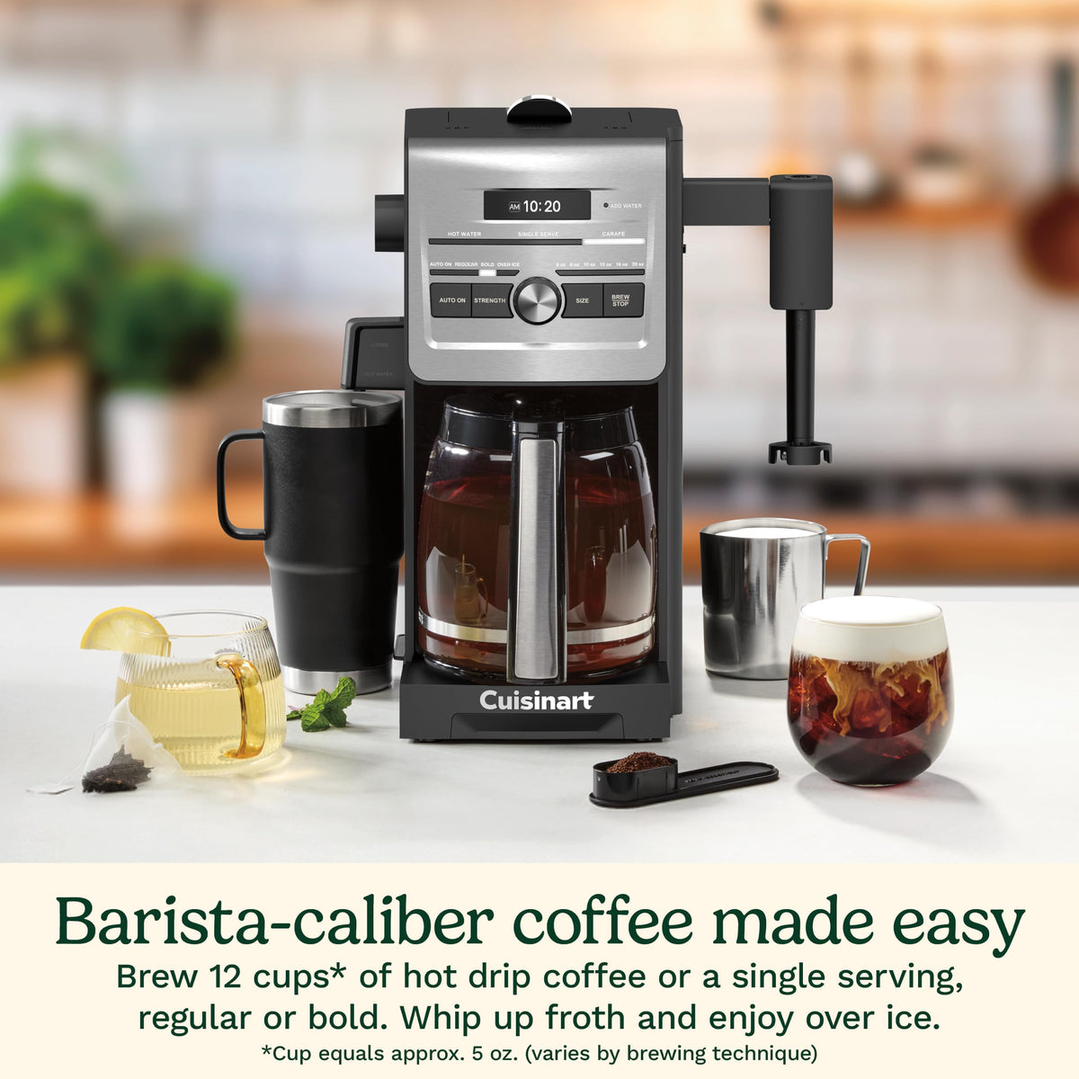 3-in-1 12 Cup Programmable Coffee Maker C2401