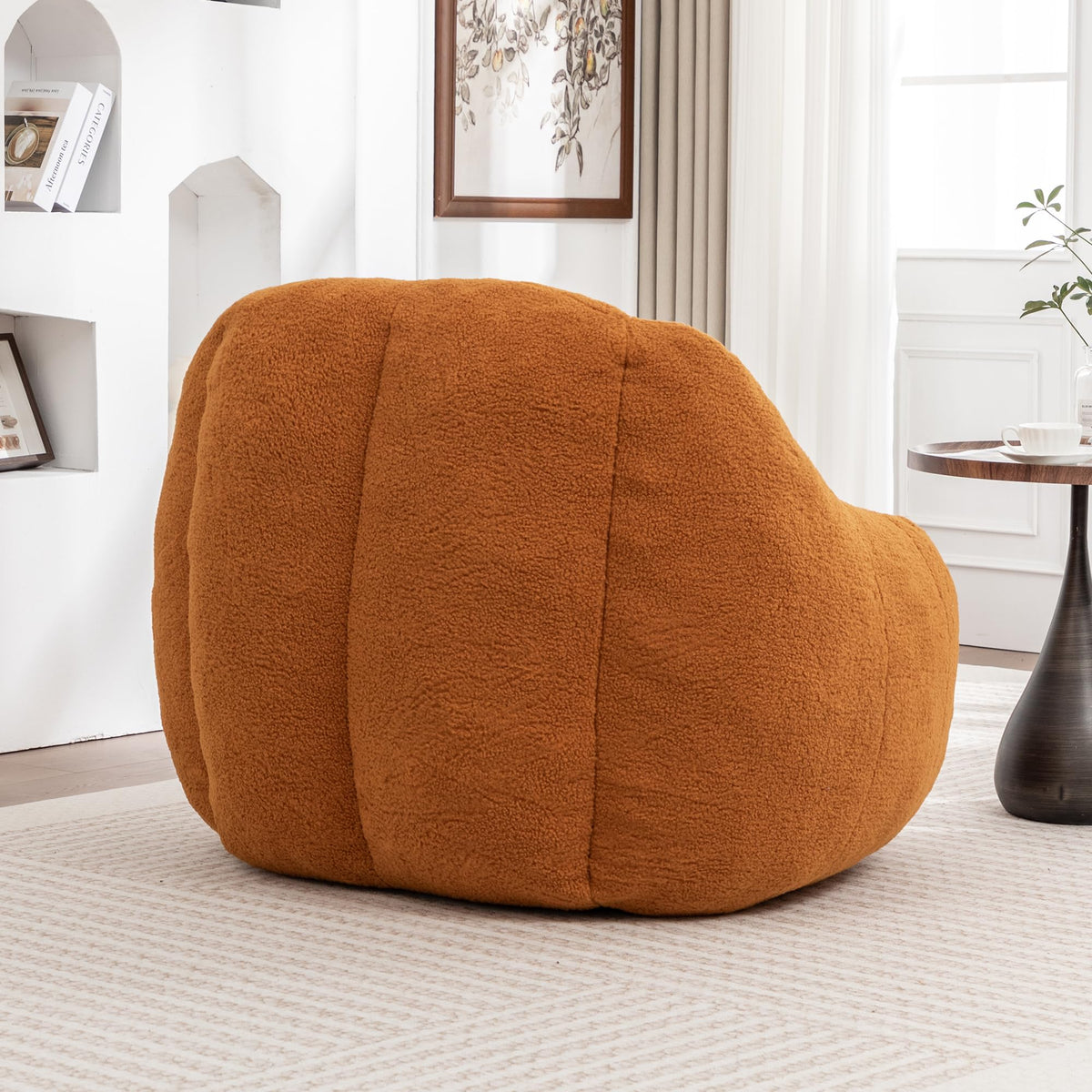Yellow Memory Foam Bean Bag Chair C414
