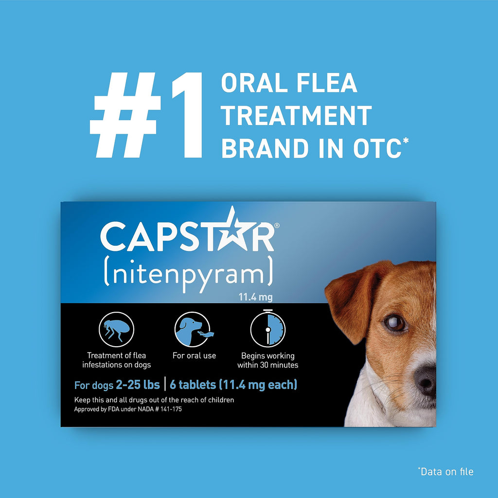 Flea and Tick Prevention for Small Dogs 4-10 lbs (4 Doses) + Flea Treatment for Dogs 2-25 lbs (6 Doses) Bundle I283564
