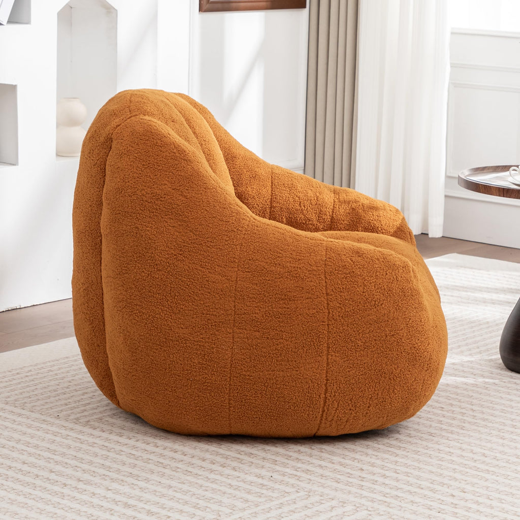 Yellow Memory Foam Bean Bag Chair C414
