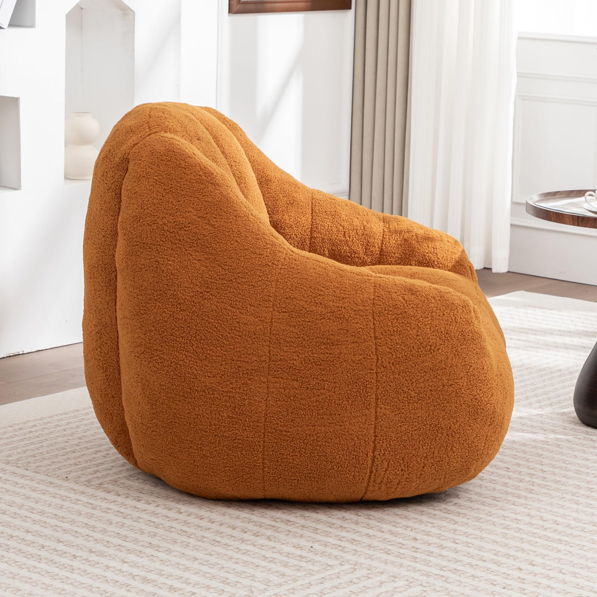 Yellow Memory Foam Bean Bag Chair C414