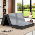 Queen Size 6 Inch Memory Foam Tri Folding Mattress E94821