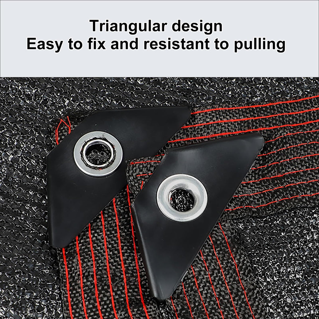 80-90% UV Protection Shade Cloth with Grommets 8x8m U6218