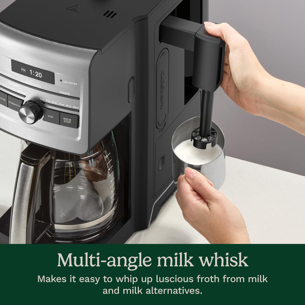 3-in-1 12 Cup Programmable Coffee Maker C2401