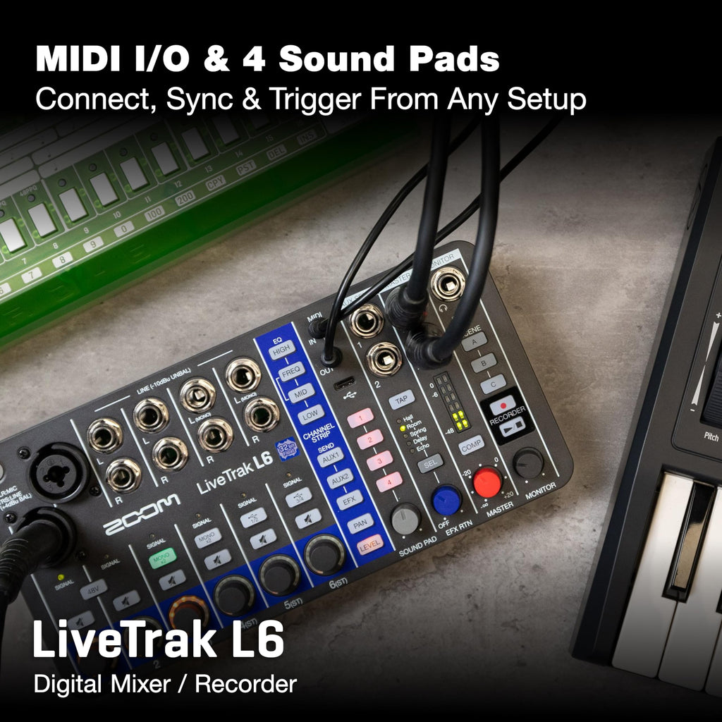 LiveTrak L6 Mixer/Recorder F492275