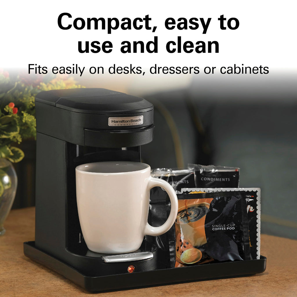 Black Single Serve Pod Coffeemaker T12313