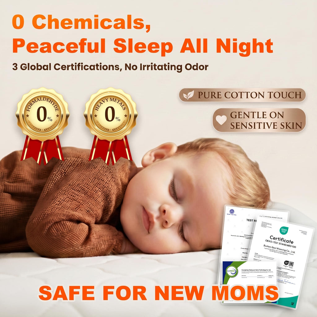 Dual Sided Memory Foam Baby Crib Mattress Z48269