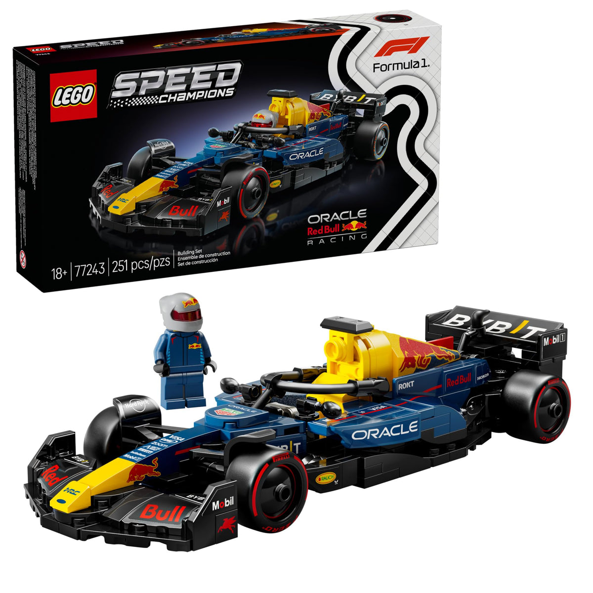 Red Bull Racing F1 Race Car Building Set E929805
