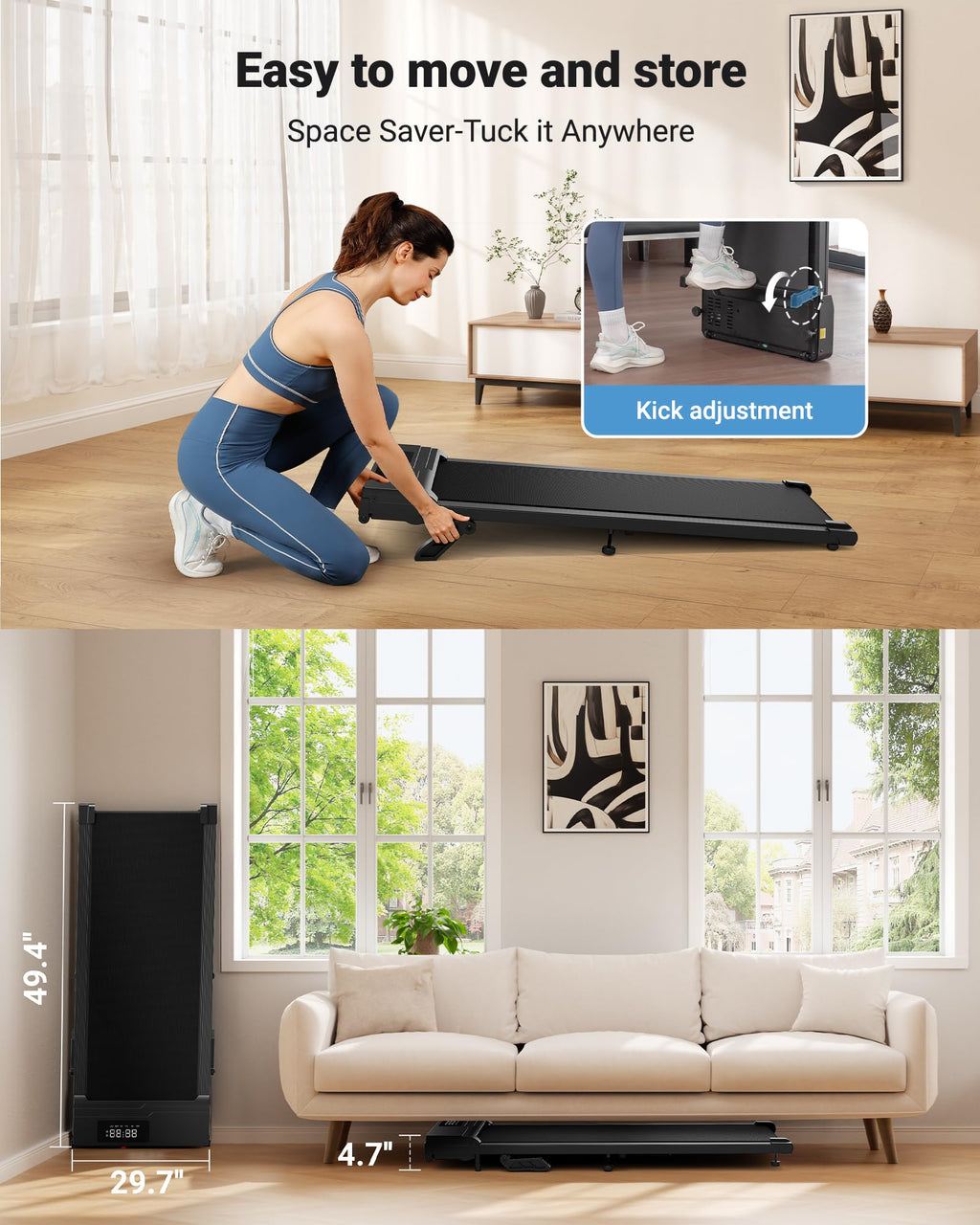 8% Incline Walking Pad L9639