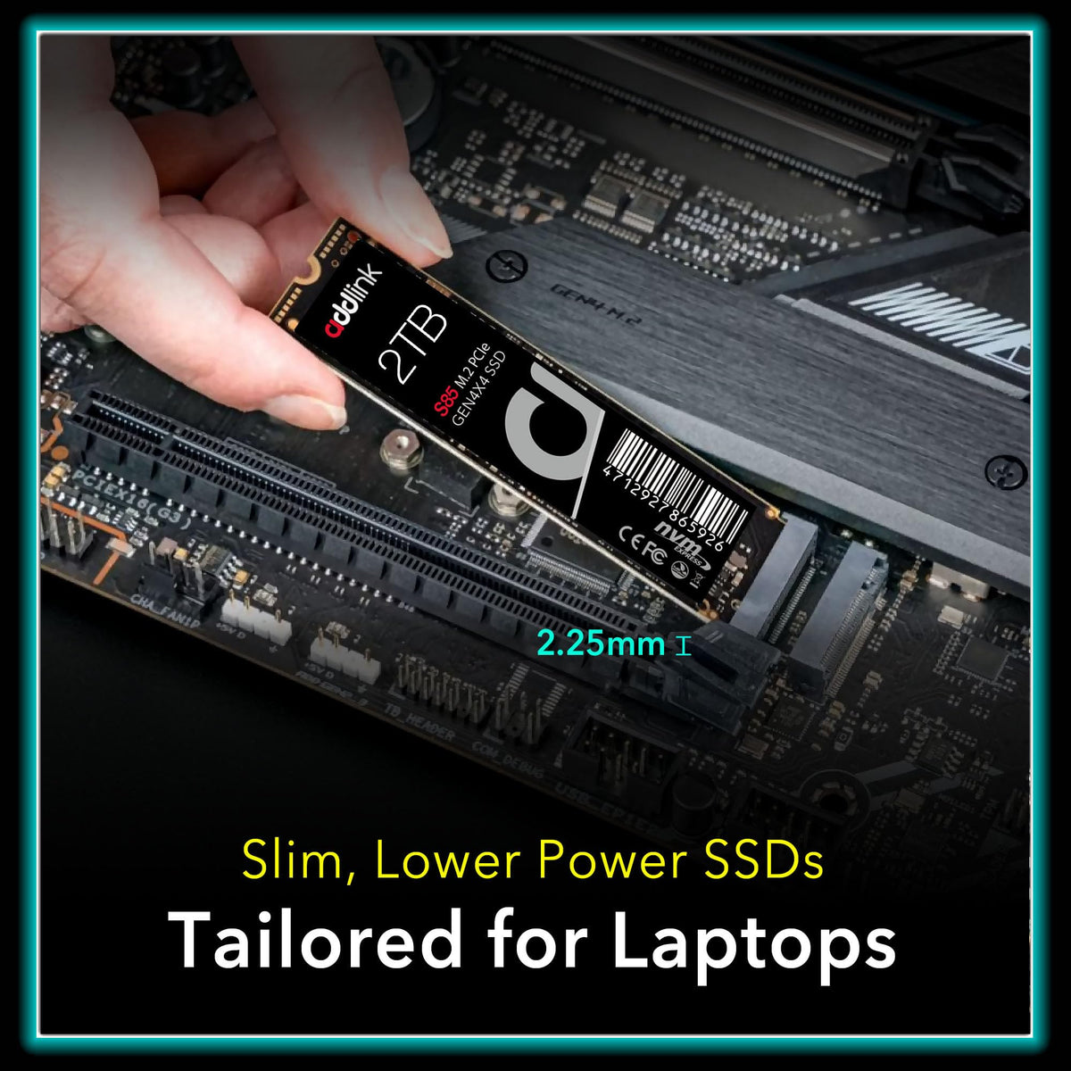 2TB M.2 PCIe NVMe Gen4 Internal SSD A317