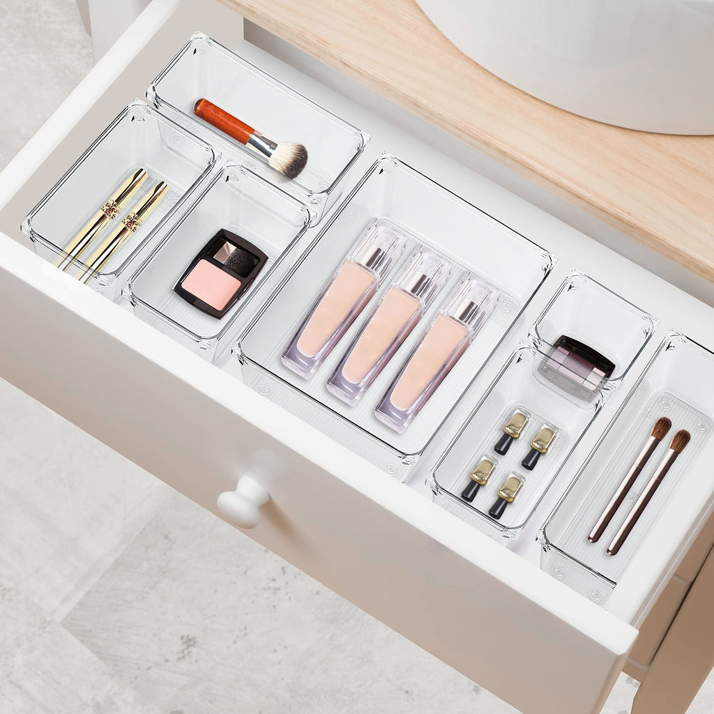 6 Pack Plastic Drawer Organizer X97343
