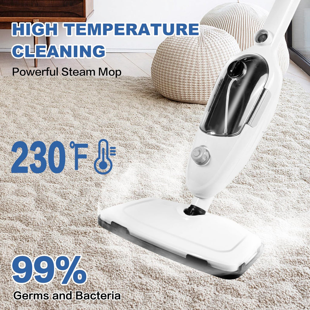 10-in-1 Detachable Handheld Steam Mop Cleaner I51326