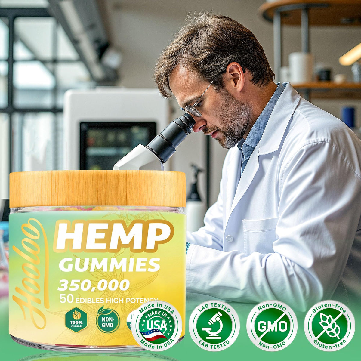 Fruity Hemp Gummies 2 Packs A42637