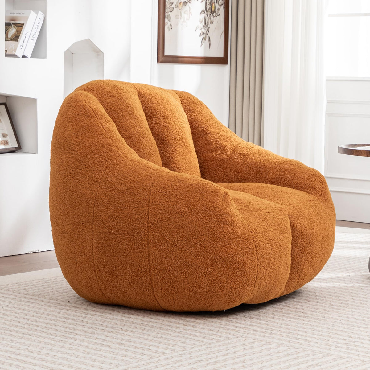 Yellow Memory Foam Bean Bag Chair C414