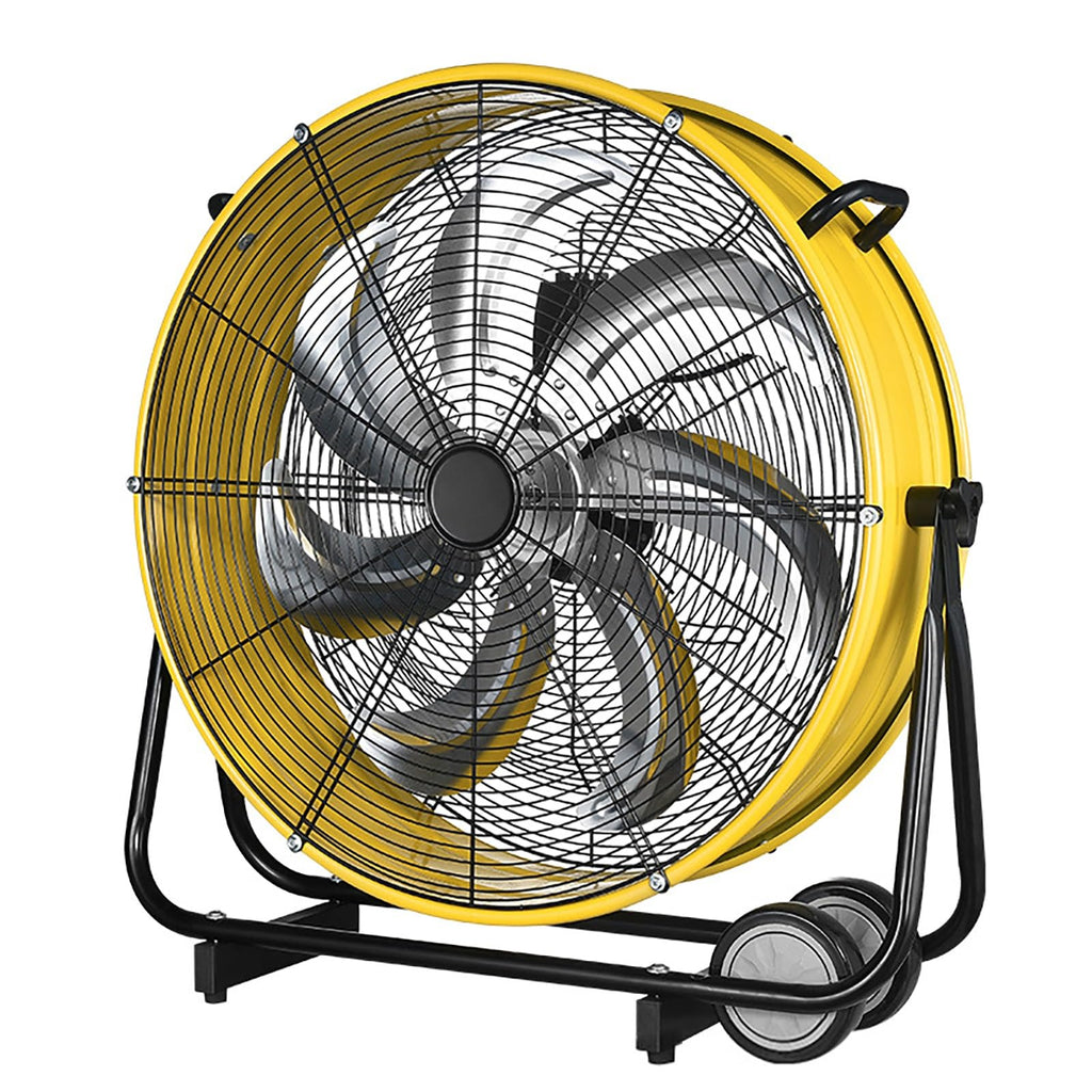 Heavy Duty Floor Drum Fan 3-Speed 360° Tilt Metal A138888