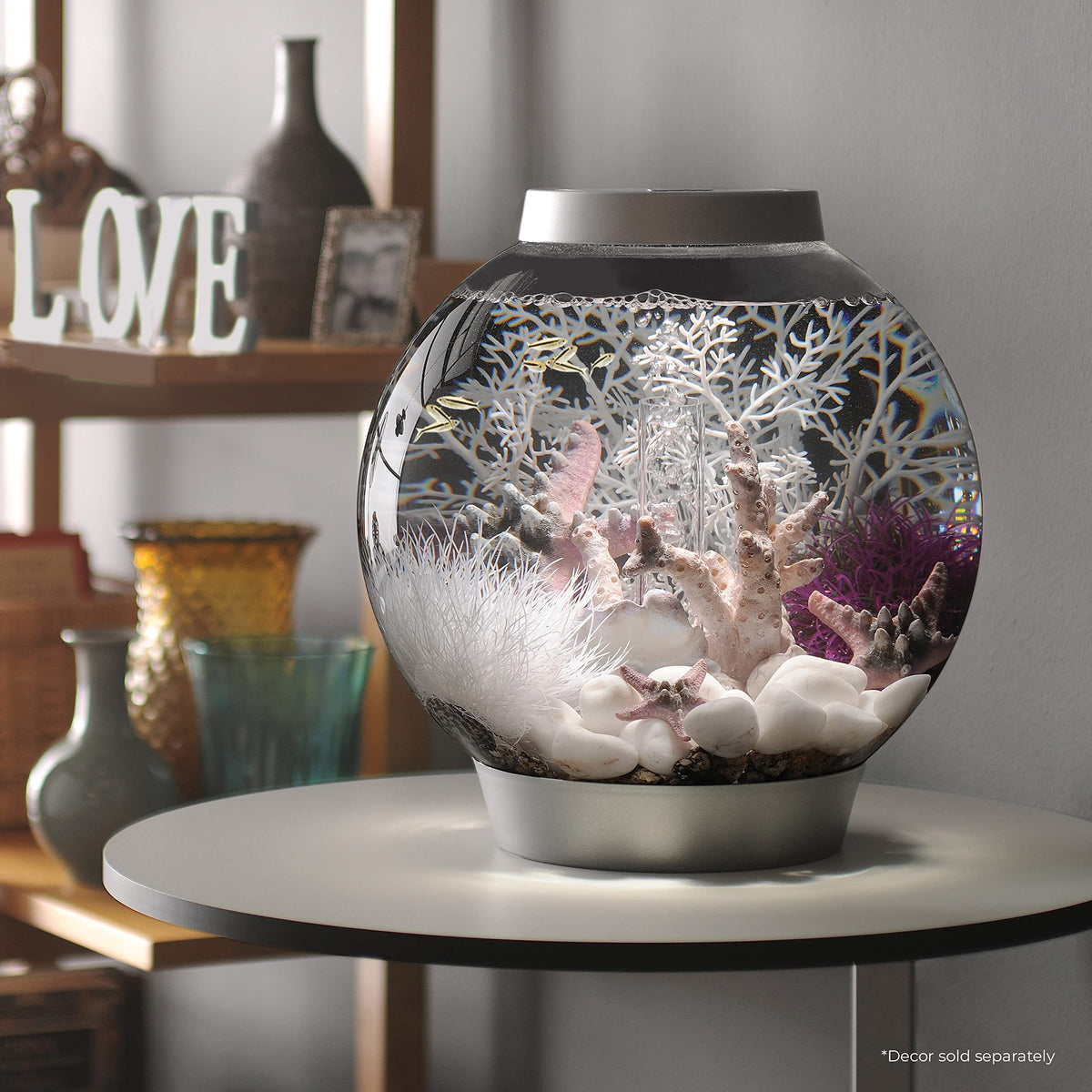 15 Acrylic Aquarium with White LED Lights Z37131