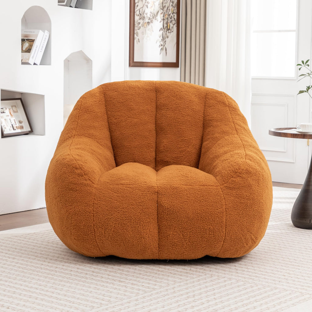 Yellow Memory Foam Bean Bag Chair C414