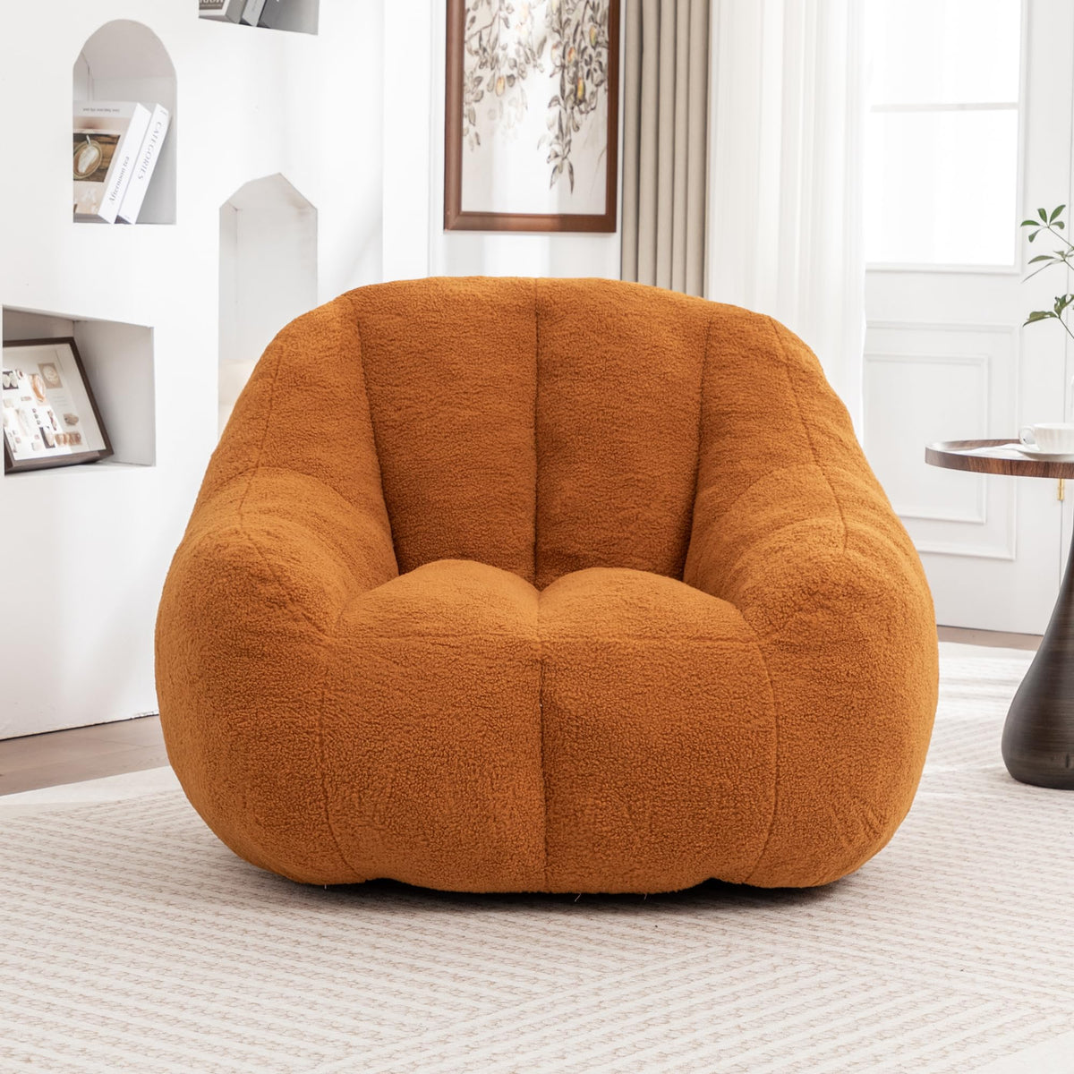 Yellow Memory Foam Bean Bag Chair C414
