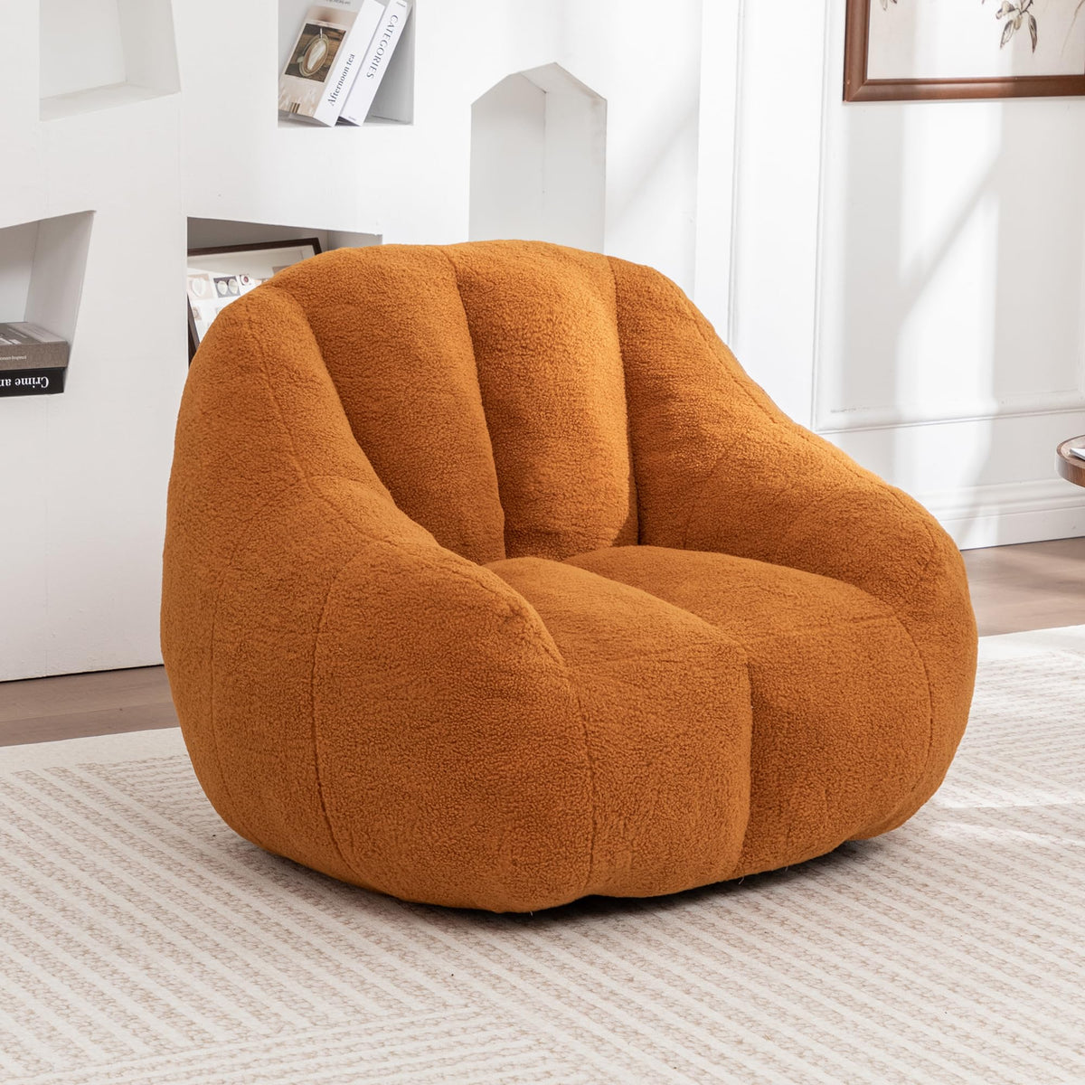 Yellow Memory Foam Bean Bag Chair C414