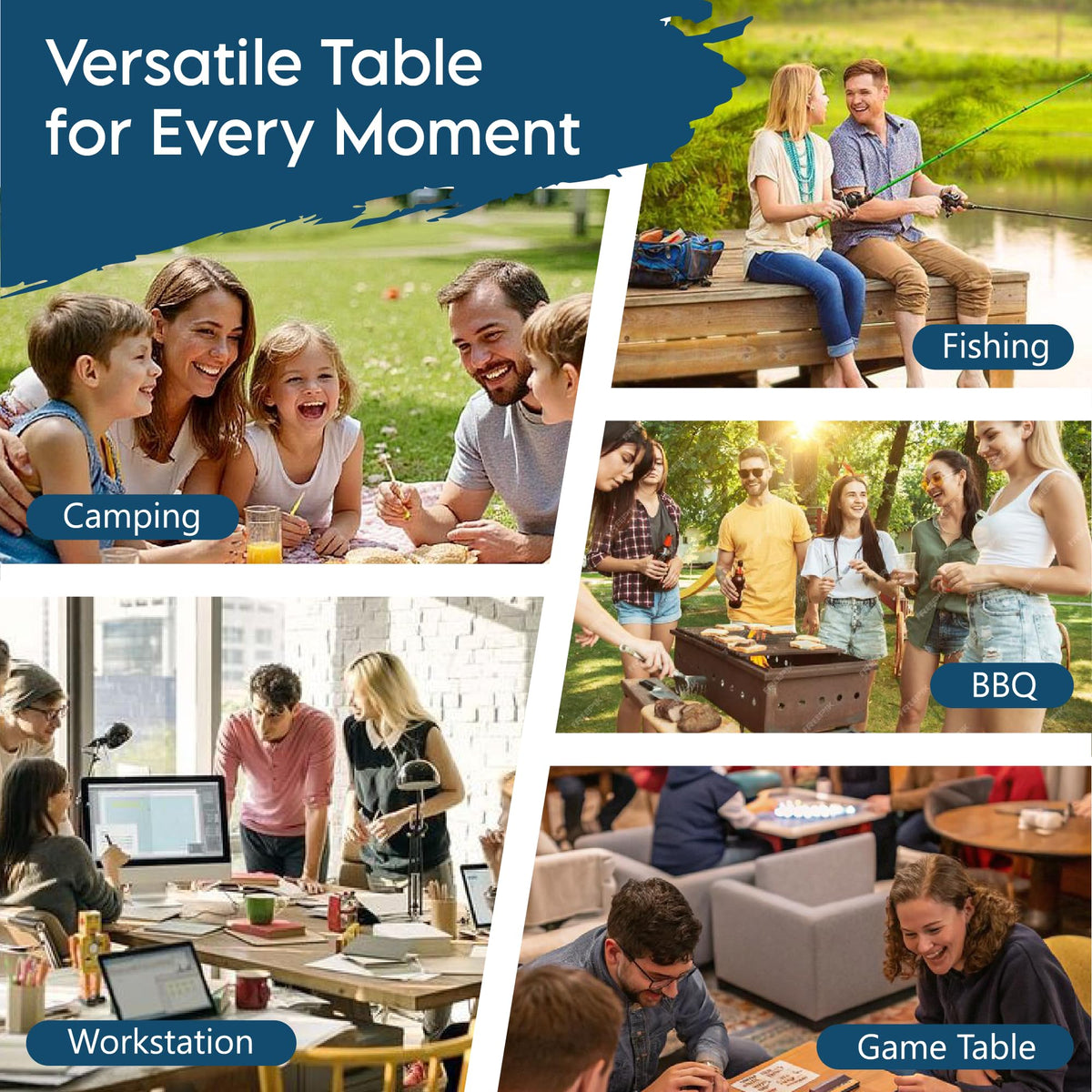 3 ft Folding Camping Table M7724