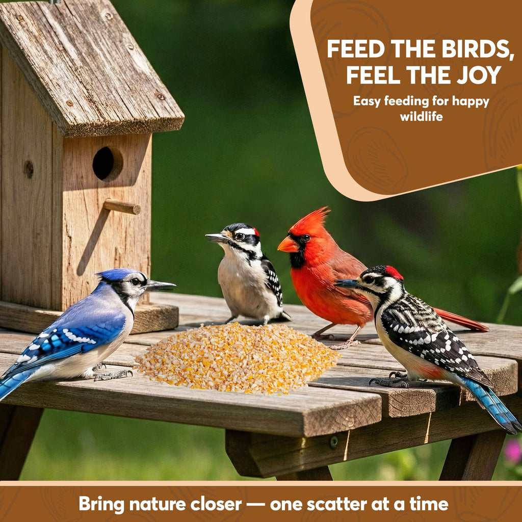 Cracked Corn 20 lb Bird Seed & Wildlife Feed D53821